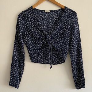 Tie in the Front Crop Top